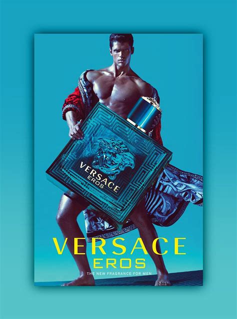 versace flyer|versace eros cologne ad.